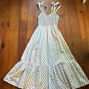 Pink City Prints Block Print Maxi Dress